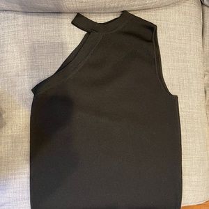 One Shoulder Halter Top